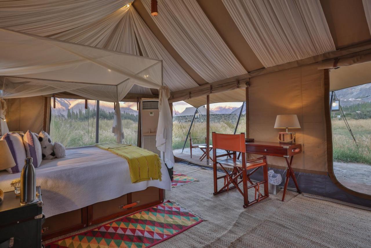 Chamba Camp Diskit Nubra Exterior foto